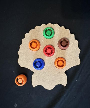 Shell pouch shape great for Pouch lids or loose part play - Image 2