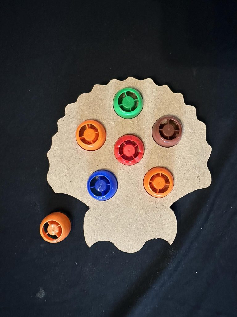 Shell pouch shape great for Pouch lids or loose part play
