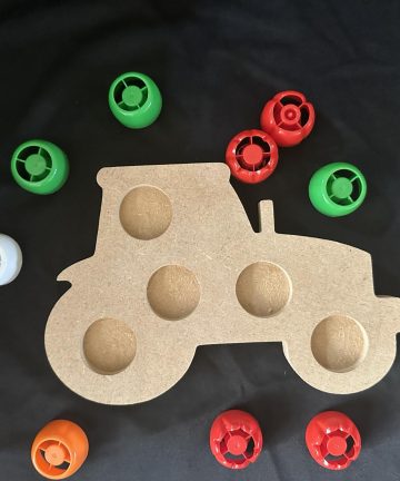 Tractor pouch shape great for pouch lids or loose parts - Image 1