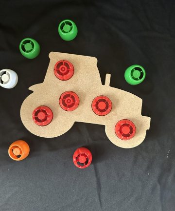 Tractor pouch shape great for pouch lids or loose parts - Image 2