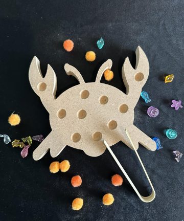 Fine Motor skills Crab Great activity to get those fingers working - Image 1
