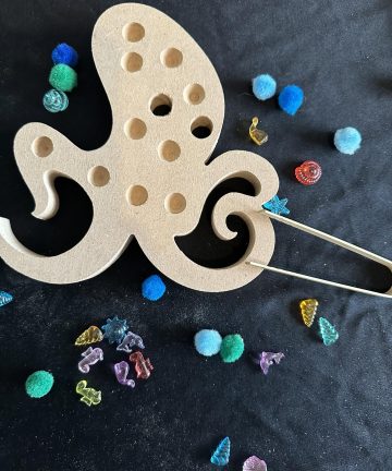 Fine Motor skills Octopus Great activity to get those fingers working - Image 1