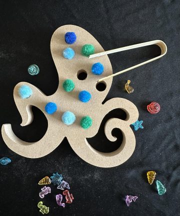 Fine Motor skills Octopus Great activity to get those fingers working - Image 2