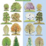Four Season trees wooden play set2
