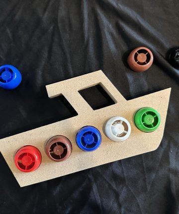 Pouch Boat shape, great for loose parts or pouch lids - Image 2