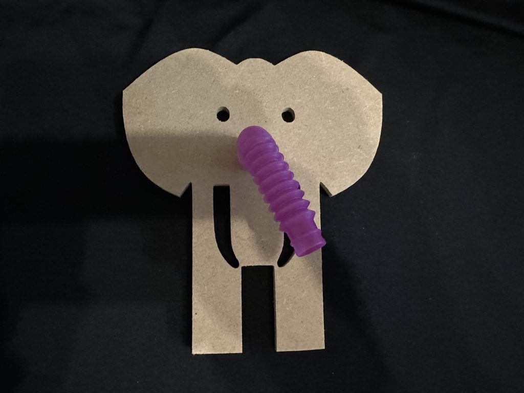 Elephant Sensory tube nose shape