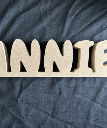 18mm Personalised Freestanding name - An Ideal Gift - Image 1