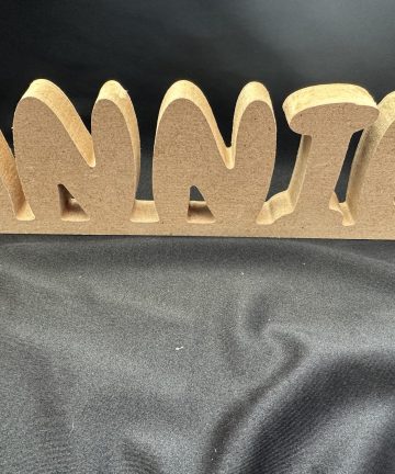 18mm Personalised Freestanding name - An Ideal Gift - Image 2