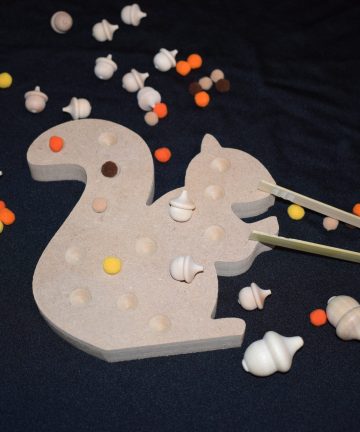 Fine Motor skills Squirrel. Great activity to get those fingers working - Image 2
