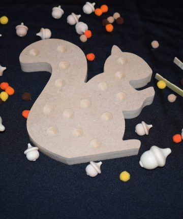 Fine Motor skills Squirrel. Great activity to get those fingers working - Image 1