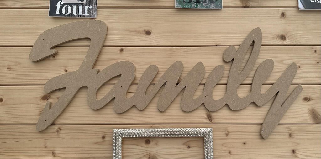Family sign