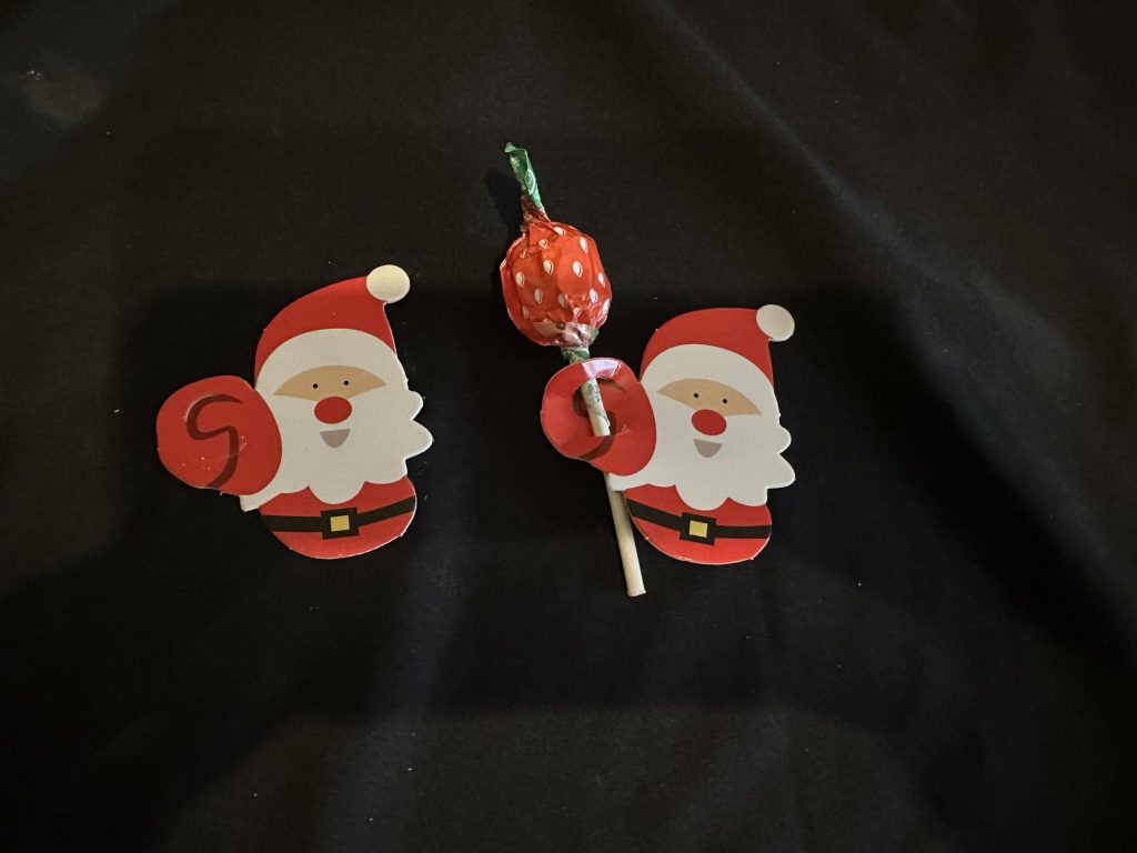 Father Christmas lollipop holders - Great for Christmas Gifts or Stocking Filler