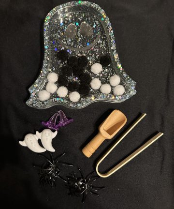 Ghost Resin sensory set -  Great for Halloween or Autumn - Image 2
