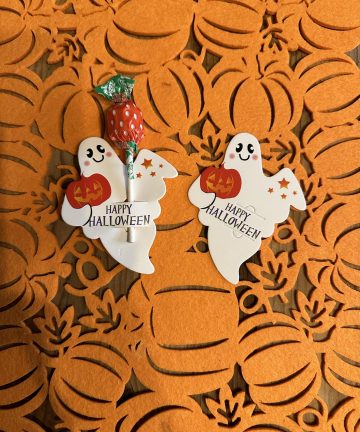 Ghost lollipop holders -  Great for Halloween or Autumn - Image 2