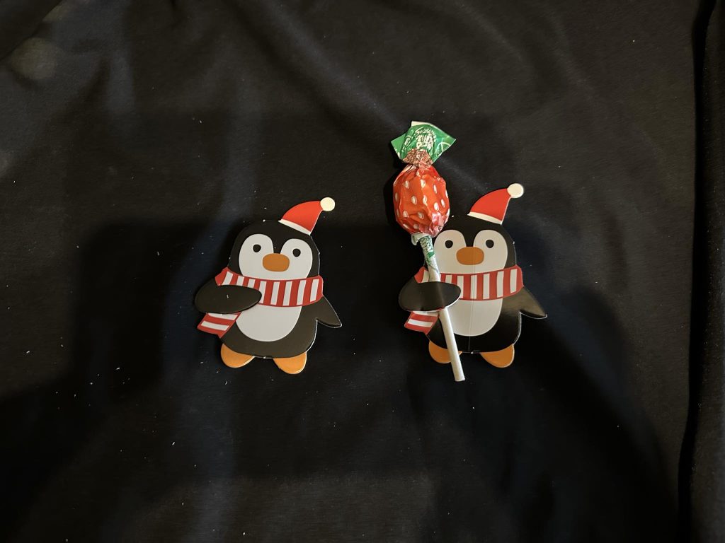Penguin lollipop holders - Great For Christmas gifts or Winter treats