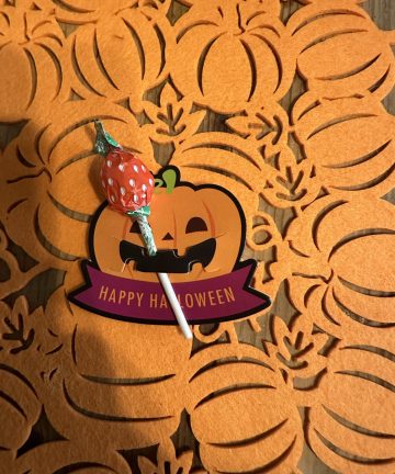 Pumpkin lollipop holders -  Great for Halloween or Autumn - Image 2