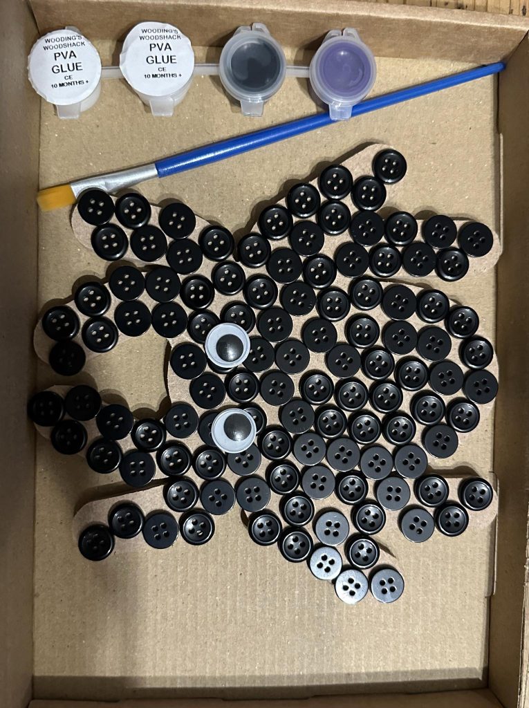 Spider Button craft box