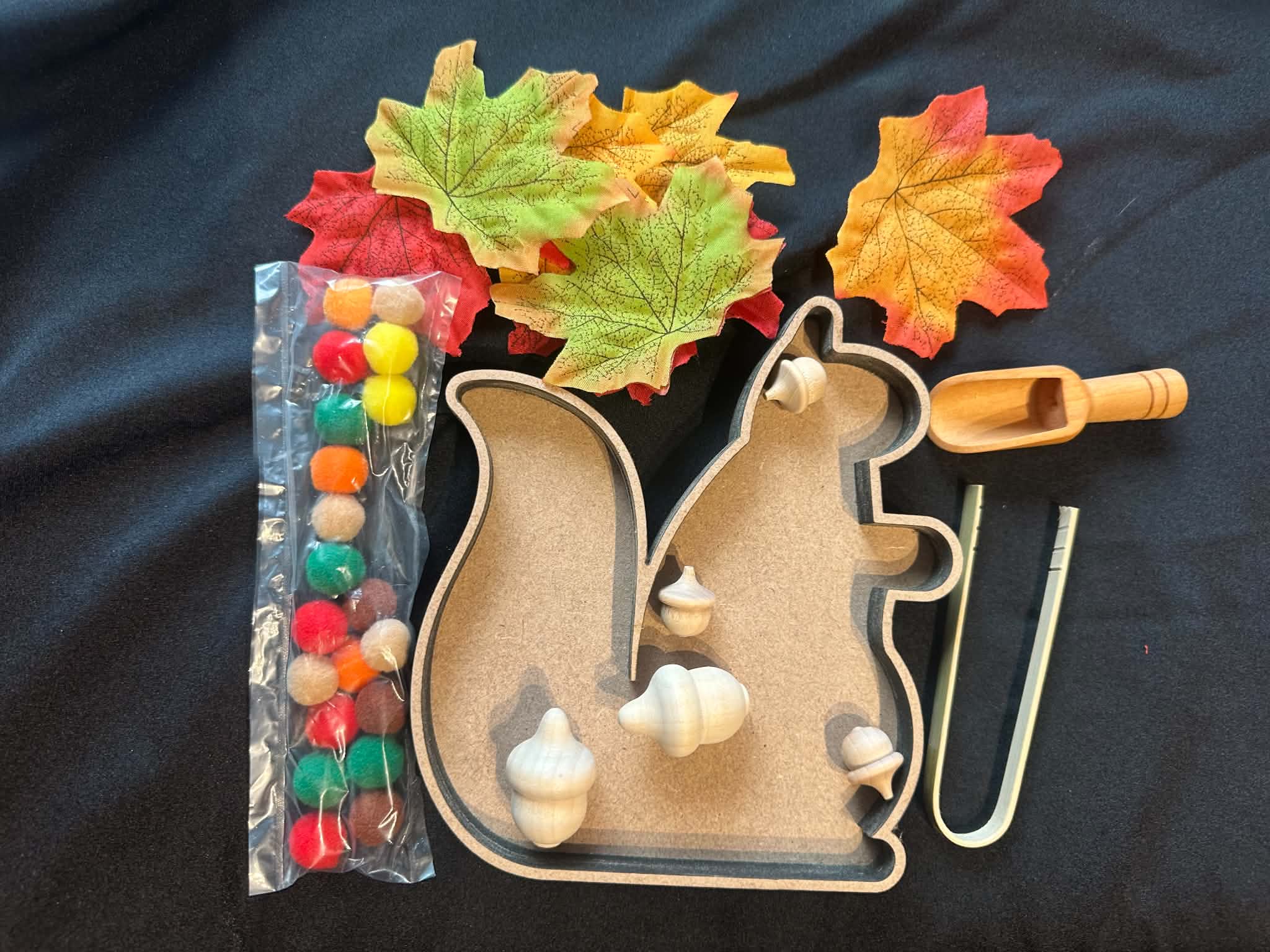Squirrel MDF, Sensory set, all you need just add your filling - Image 1