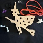Threading 18mm Witch shape, great for fine motor skills