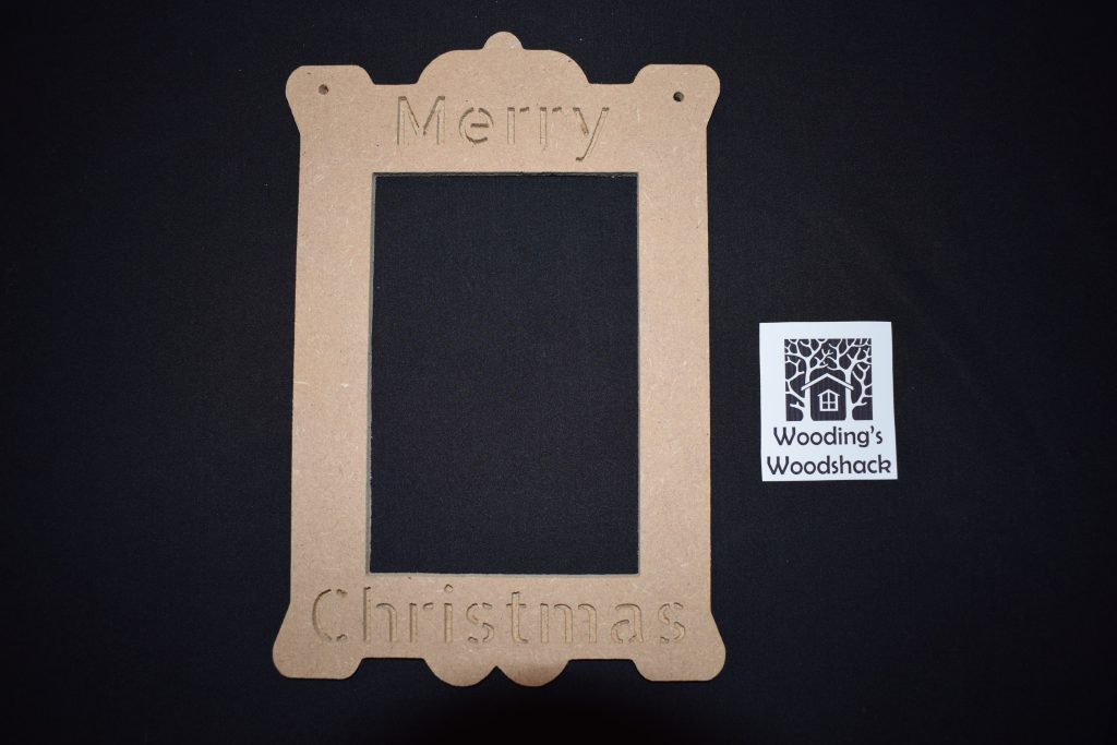 Christmas Picture Frame - Ideal For Christmas Crafts Or Presents