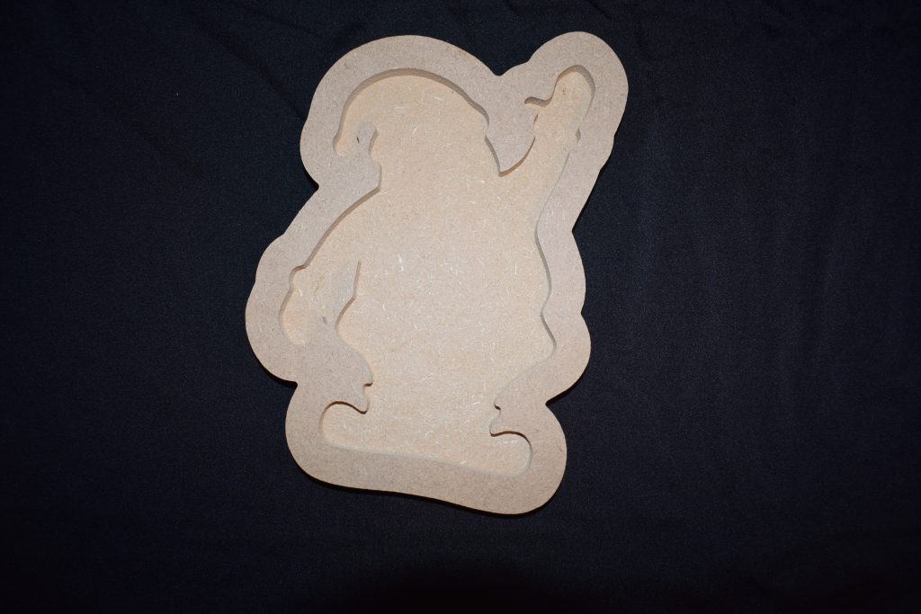 Santa Tray - Ideal to use as a Christmas Sensory Tray filled with Sand or Rice