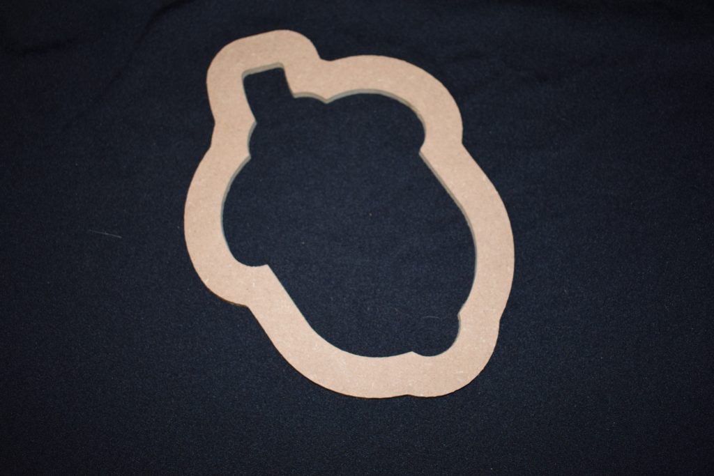 Acorn Frame. Ideal for Autumn based loose parts activities or to use as a suncatcher