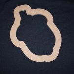 Acorn Frame. Ideal for Autumn based loose parts activities or to use as a suncatcher