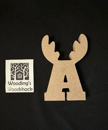 Reindeer Antler Letters -  £2 Per Letter - Ideal for Christmas Crafts or  Gifts - Image 1