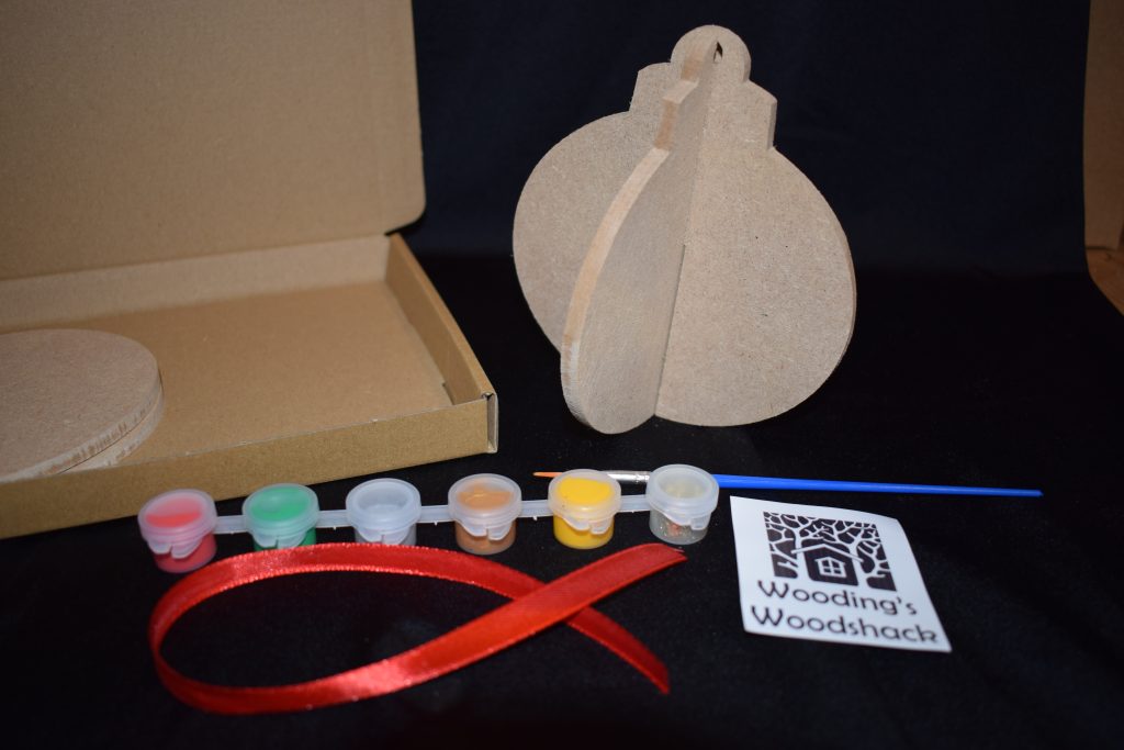 3D Christmas Bauble - Ideal Christmas Craft Or Gift