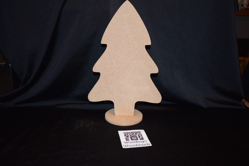 Standing Christmas Tree - Ideal for Christmas Crafts And Displays