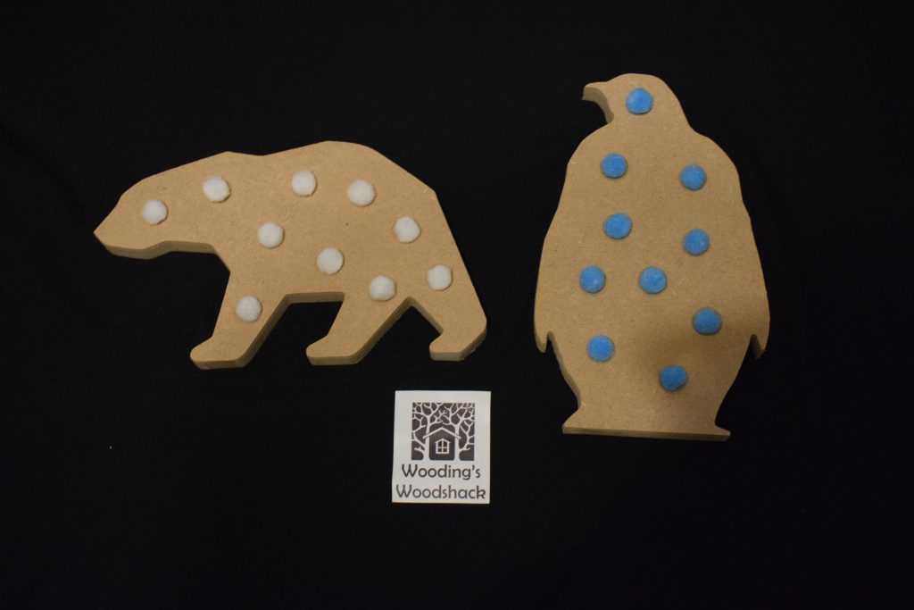Polar Bear & Penguin Fine Motor Skill Set - Great Winter, Seasons Or Christmas Activity To Get Those Finger Working And Improve Coordination