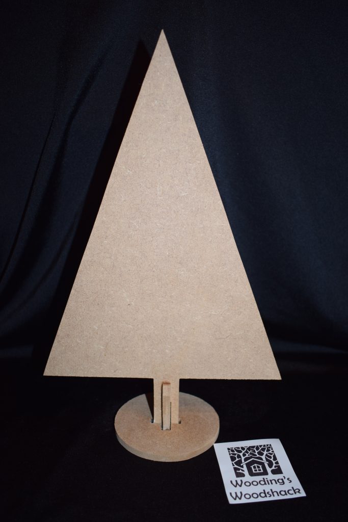 Standing Triangle Christmas Tree - Ideal For Christmas Crafts