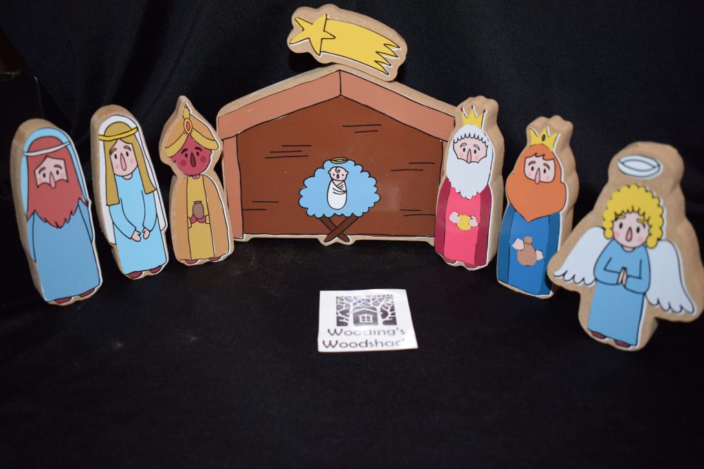 Nativity Set - Ideal For Christmas/Religious Play Or Display