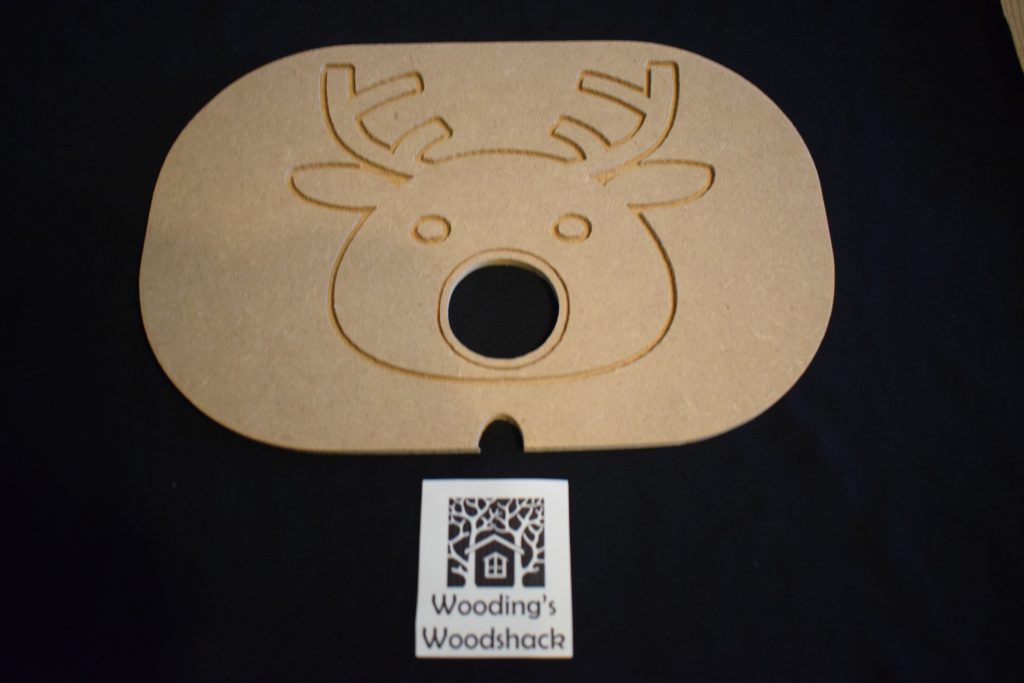 Reindeer Ikea Flisat Lid - Ideal For Christmas Activities To Improve Fine Motor Skills