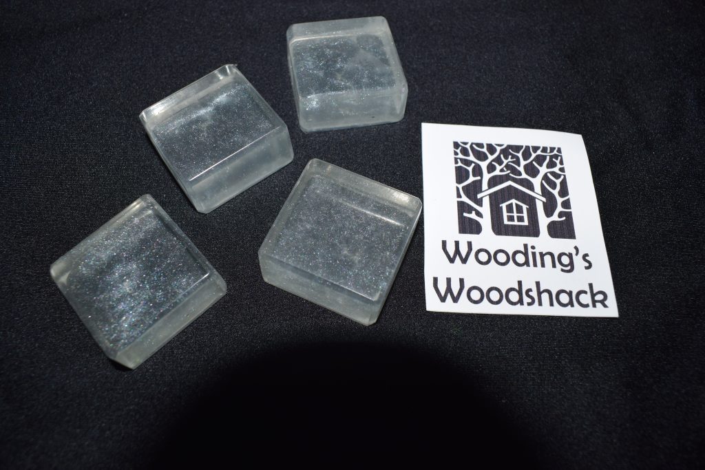 Resin Clear Cube  - Make ideal Pretend Ice Cubes for Christmas, Winter or Seasons Play