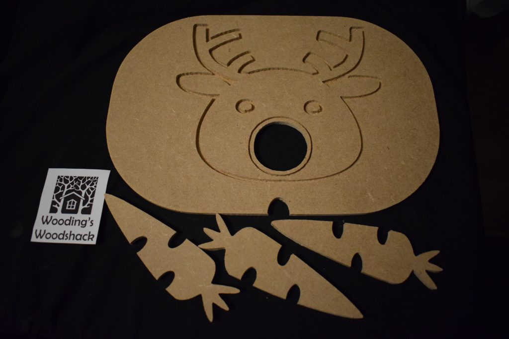 Reindeer Ikea Flisat Lid - Ideal For Christmas Activities To Improve Fine Motor Skills