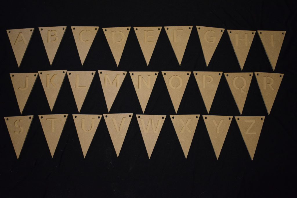 Alphabet Banner - Ideal For Special Occasions, Gifts & Crafts