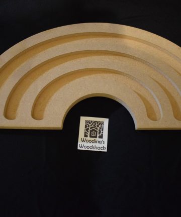 Extra Large Line Rainbow - Ideal For Weather Or St. Patricks Day Sensory Play Filled With Rice, Sand Or Pom Poms - Image 1