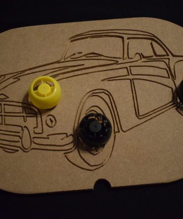 Car Ikea Flisat Pouch Lid - Great For Assisting With Fine Motor Skills - Image 1