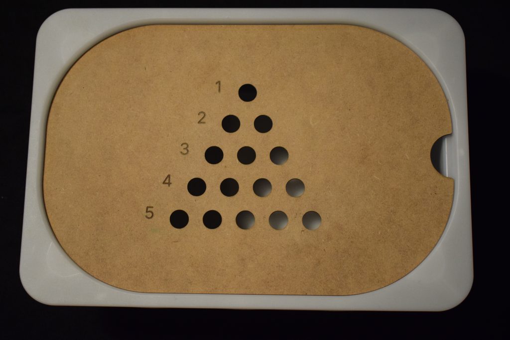 Ikea Flisat 1 to 5 Pyramid Lid - Ideal For Numeracy And Maths Play