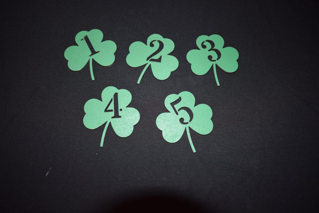 Shamrock Numbers - Ideal For St. Patricks Day Or Irish Themed Numeracy