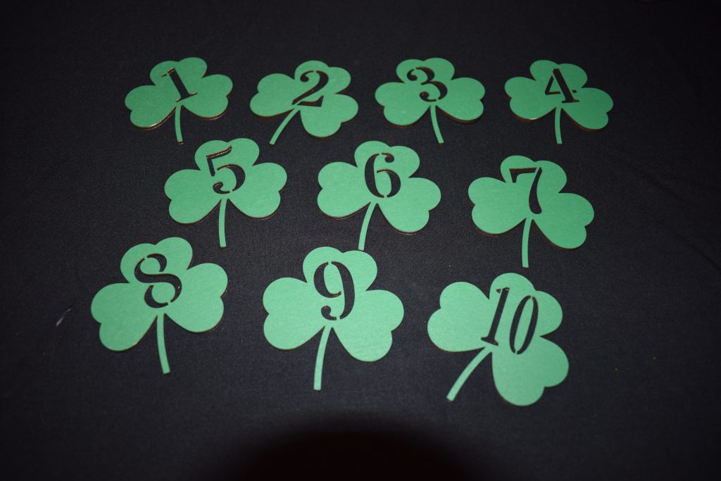 Shamrock Numbers - Ideal For St. Patricks Day Or Irish Themed Numeracy