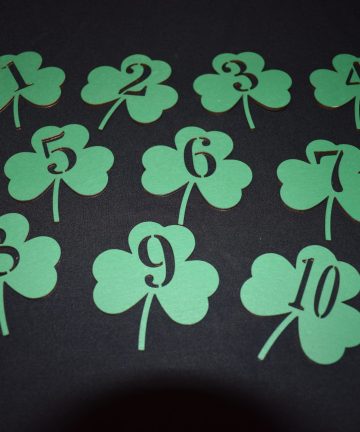 Shamrock Numbers - Ideal For St. Patricks Day Or Irish Themed Numeracy - Image 1