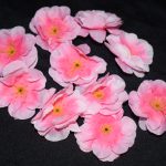Pink Blossom Flowers x 10 - Ideal For Adding To Sensory Trays Or For Mothers Or Valentines Day Crafts Or Play