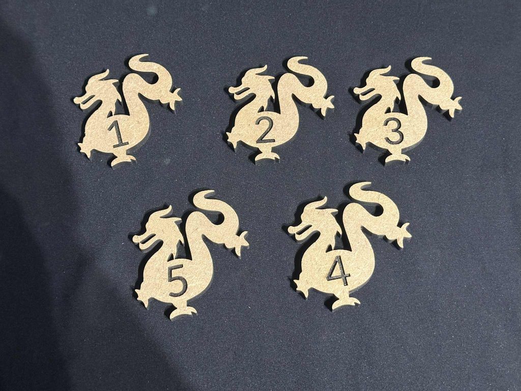 Dragon Numbers - Great For Chinese New Year And Help With Numeracy