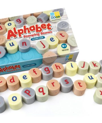Yellow Door Lowercase Alphabet Stamping Stones - Image 1