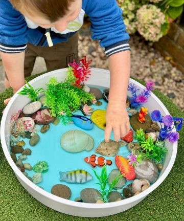 Yellow Door Fish Sensory Play Stones - Image 2