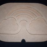 Rainbow Ikea Filsat Lid - Ideal For Seasons, Weather Or Nature Themed Loose Parts Play Filled With Sand Or Rice