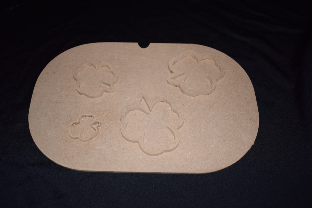 Shamrock Ikea Filsat Lid - Ideal For St. Patricks Day Themed Loose Parts Play Filled With Sand Or Rice