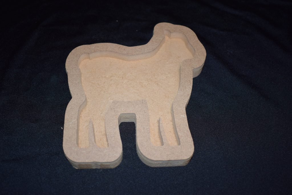 Lamb Tray - Ideal For Easter, Spring Or Seasons Themed Loose Parts Play Filled With Sand Or Rice